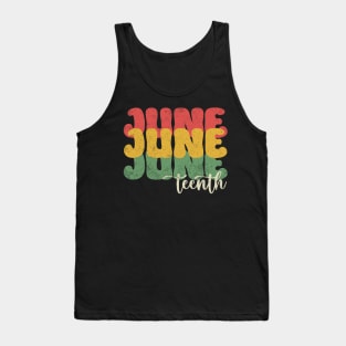 Retro Juneteenth Tank Top